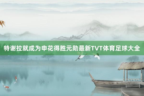 特谢拉就成为申花得胜元勋最新TVT体育足球大全