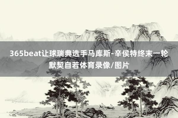 365beat让球　　瑞典选手马库斯-辛侯特终末一轮默契自若体育录像/图片